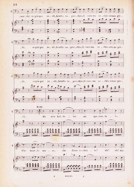 L'ajo nell'imbarazzo : opera completa per canto e pianoforte / Gaetano Donizetti ; melodramma giocoso in due atti \di Jacopo Ferretti!