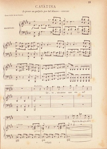 Adelson e Salvini : opera completa [per canto e pianoforte] / dramma semiserio in due atti di Andrea Leone Tottola ; musica di Vincenzo Bellini