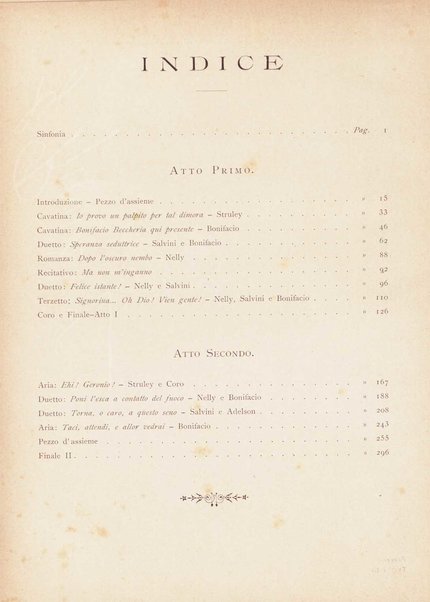 Adelson e Salvini : opera completa [per canto e pianoforte] / dramma semiserio in due atti di Andrea Leone Tottola ; musica di Vincenzo Bellini
