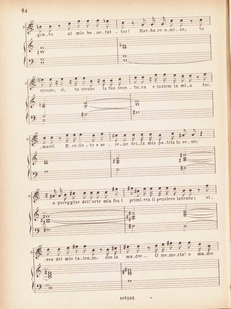 Adelson e Salvini : opera completa [per canto e pianoforte] / dramma semiserio in due atti di Andrea Leone Tottola ; musica di Vincenzo Bellini