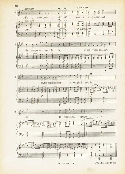 Alceste : dramma lirico in tre atti di Ranieri Di Calzabigi / C. Gluck ; rifatto per le scene tedesche da Herklots ; versione ritmica di A. Zanardini ; opera completa per canto e pianoforte