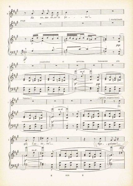 Siberia : dramma in tre atti di Luigi Illica / musica di Umberto Giordano ; riduzione per canto e pianoforte di Raffaele Delli Ponti