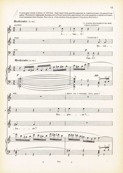 Siberia : dramma in tre atti di Luigi Illica / musica di Umberto Giordano ; riduzione per canto e pianoforte di Raffaele Delli Ponti