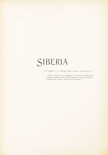 Siberia : dramma in tre atti di Luigi Illica / musica di Umberto Giordano ; riduzione per canto e pianoforte di Raffaele Delli Ponti