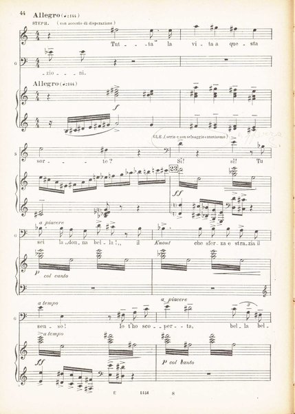 Siberia : dramma in tre atti di Luigi Illica / musica di Umberto Giordano ; riduzione per canto e pianoforte di Raffaele Delli Ponti