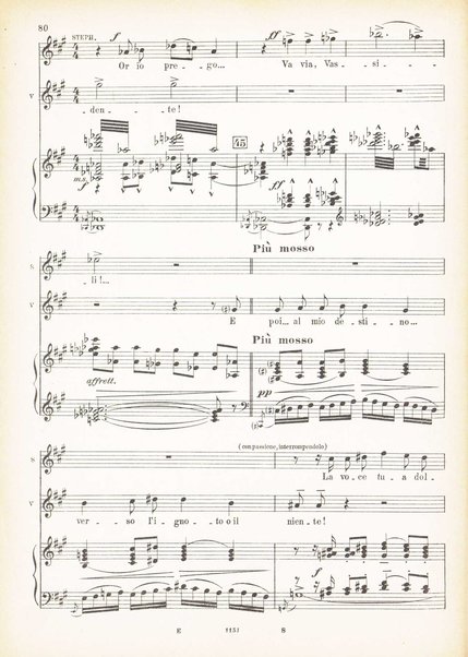 Siberia : dramma in tre atti di Luigi Illica / musica di Umberto Giordano ; riduzione per canto e pianoforte di Raffaele Delli Ponti