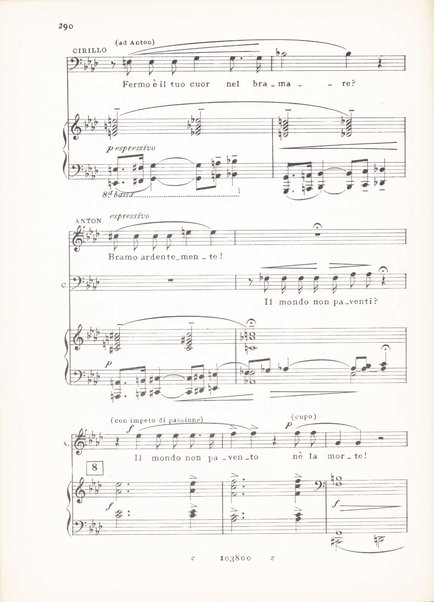 Anton : prologo, due parti ed epilogo / libretto di Luigi Illica ; musica di Cesare Galeotti ; riduzione per canto e pianoforte dell'autore