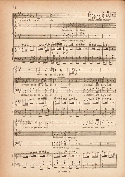 Belisario: opera compl eta per canto e pianoforte / G. Donizetti ; tragedia lirica in tre parti [di Salvadore Cammarano]
