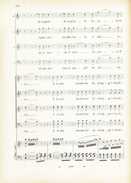 L'ebrea : opera in cinque atti / Fromental Halevy ; poesia di Eugenio Scribe ; traduzione italiana di M. Marcello