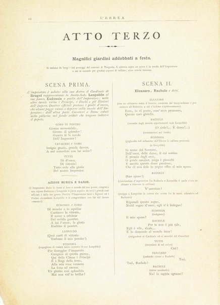 L'ebrea : opera in cinque atti / Fromental Halevy ; poesia di Eugenio Scribe ; traduzione italiana di M. Marcello