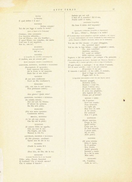L'ebrea : opera in cinque atti / Fromental Halevy ; poesia di Eugenio Scribe ; traduzione italiana di M. Marcello