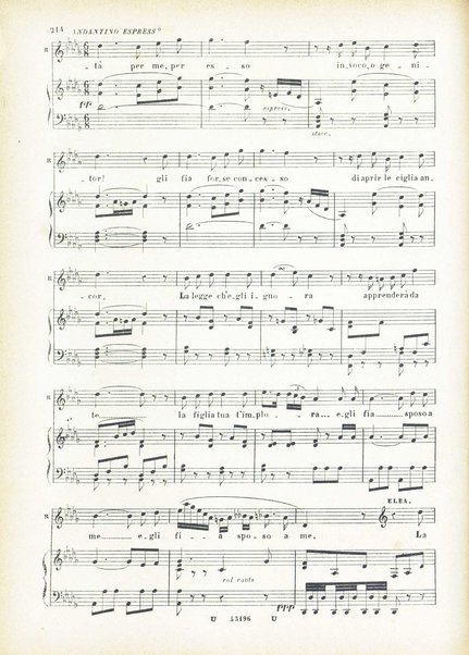 L'ebrea : opera in cinque atti / Fromental Halevy ; poesia di Eugenio Scribe ; traduzione italiana di M. Marcello