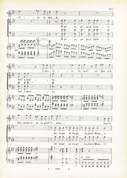 L'ebrea : opera in cinque atti / Fromental Halevy ; poesia di Eugenio Scribe ; traduzione italiana di M. Marcello