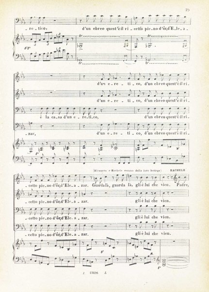 L'ebrea : opera in cinque atti / Fromental Halevy ; poesia di Eugenio Scribe ; traduzione italiana di M. Marcello