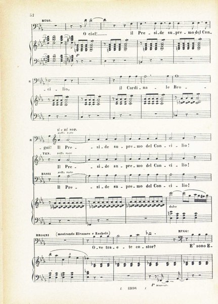 L'ebrea : opera in cinque atti / Fromental Halevy ; poesia di Eugenio Scribe ; traduzione italiana di M. Marcello