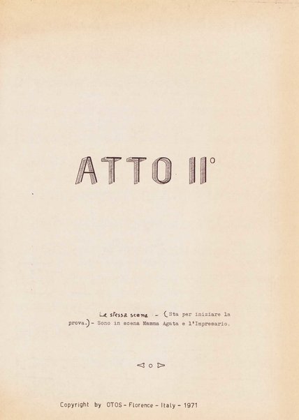 Le convenienze teatrali : opera giocosa in due atti / Gaetano Donizetti ; revisione, adattamento del testo letterario [di] Eva Riccioli