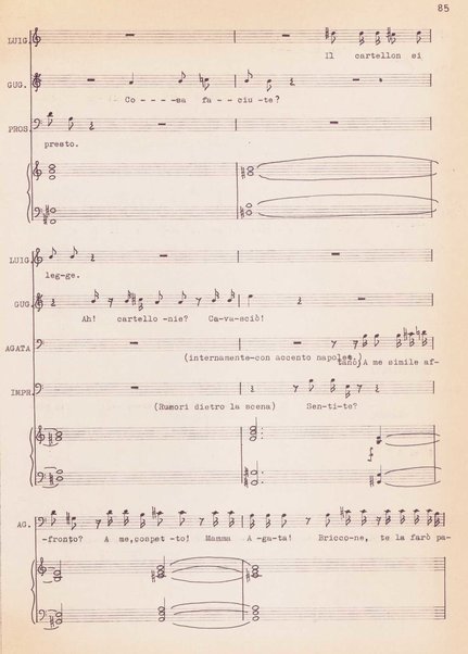 Le convenienze teatrali : opera giocosa in due atti / Gaetano Donizetti ; revisione, adattamento del testo letterario [di] Eva Riccioli