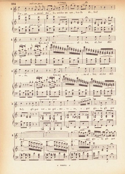 I Puritani : Melodramma serio in tre parti ; �Libretto� del conte Carlo Pepoli. �Musica di Vincenzo Bellini�. Opera completa per canto e pf