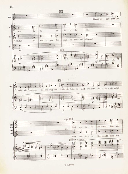 Leben des Orest : grosse Oper in funf Akten (Acht Bildern) : op. 60 (1928/29) / Ernst Krenek ; Klavierauszug mit Text vom Komponisten