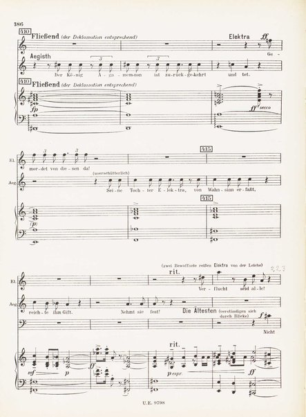 Leben des Orest : grosse Oper in funf Akten (Acht Bildern) : op. 60 (1928/29) / Ernst Krenek ; Klavierauszug mit Text vom Komponisten