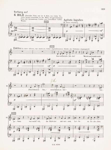 Leben des Orest : grosse Oper in funf Akten (Acht Bildern) : op. 60 (1928/29) / Ernst Krenek ; Klavierauszug mit Text vom Komponisten