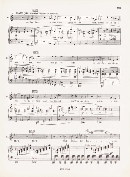 Leben des Orest : grosse Oper in funf Akten (Acht Bildern) : op. 60 (1928/29) / Ernst Krenek ; Klavierauszug mit Text vom Komponisten