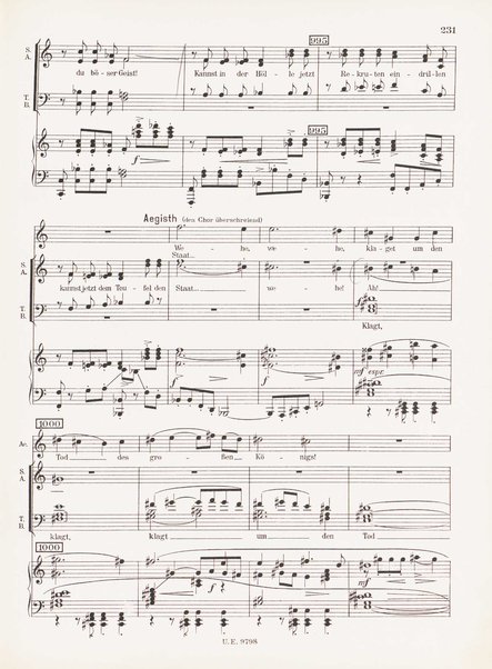 Leben des Orest : grosse Oper in funf Akten (Acht Bildern) : op. 60 (1928/29) / Ernst Krenek ; Klavierauszug mit Text vom Komponisten
