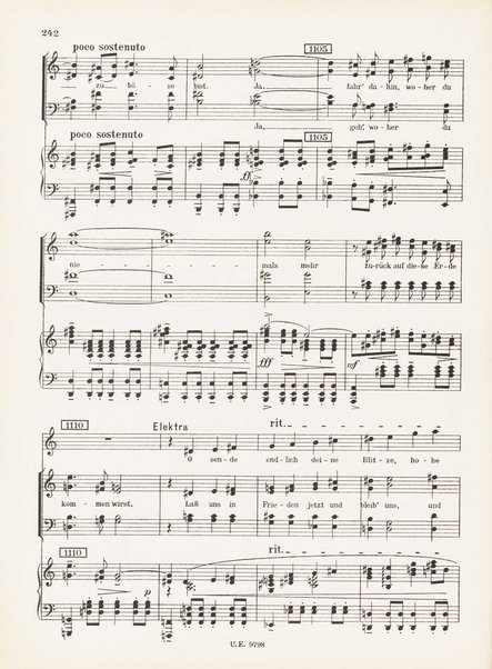 Leben des Orest : grosse Oper in funf Akten (Acht Bildern) : op. 60 (1928/29) / Ernst Krenek ; Klavierauszug mit Text vom Komponisten