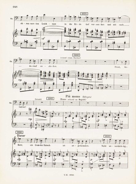 Leben des Orest : grosse Oper in funf Akten (Acht Bildern) : op. 60 (1928/29) / Ernst Krenek ; Klavierauszug mit Text vom Komponisten