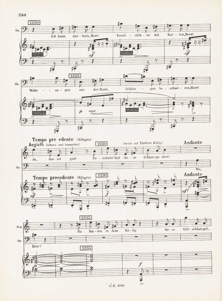 Leben des Orest : grosse Oper in funf Akten (Acht Bildern) : op. 60 (1928/29) / Ernst Krenek ; Klavierauszug mit Text vom Komponisten