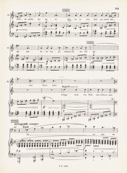 Leben des Orest : grosse Oper in funf Akten (Acht Bildern) : op. 60 (1928/29) / Ernst Krenek ; Klavierauszug mit Text vom Komponisten