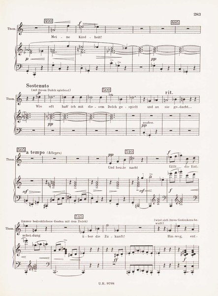 Leben des Orest : grosse Oper in funf Akten (Acht Bildern) : op. 60 (1928/29) / Ernst Krenek ; Klavierauszug mit Text vom Komponisten