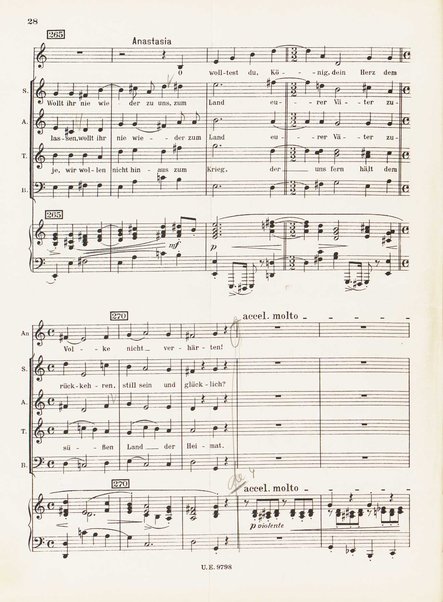 Leben des Orest : grosse Oper in funf Akten (Acht Bildern) : op. 60 (1928/29) / Ernst Krenek ; Klavierauszug mit Text vom Komponisten