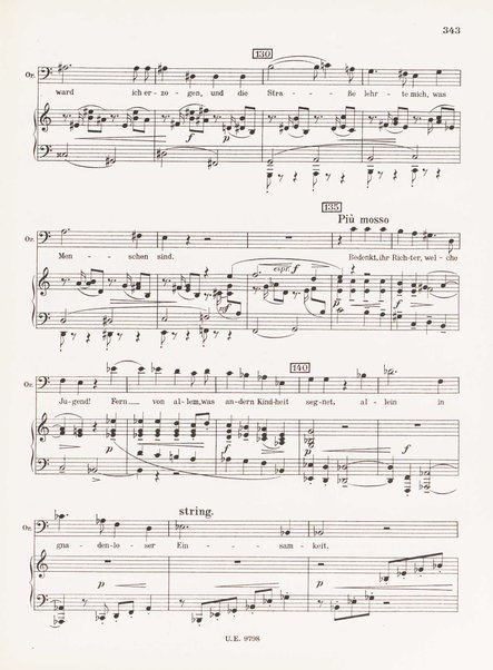 Leben des Orest : grosse Oper in funf Akten (Acht Bildern) : op. 60 (1928/29) / Ernst Krenek ; Klavierauszug mit Text vom Komponisten