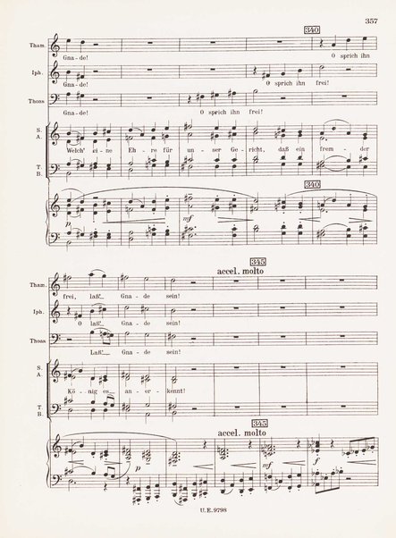 Leben des Orest : grosse Oper in funf Akten (Acht Bildern) : op. 60 (1928/29) / Ernst Krenek ; Klavierauszug mit Text vom Komponisten