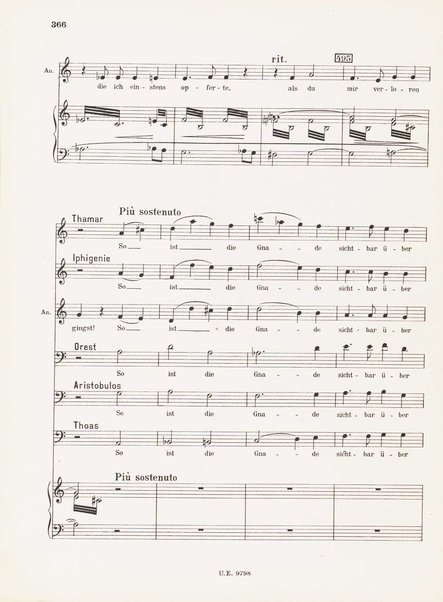 Leben des Orest : grosse Oper in funf Akten (Acht Bildern) : op. 60 (1928/29) / Ernst Krenek ; Klavierauszug mit Text vom Komponisten