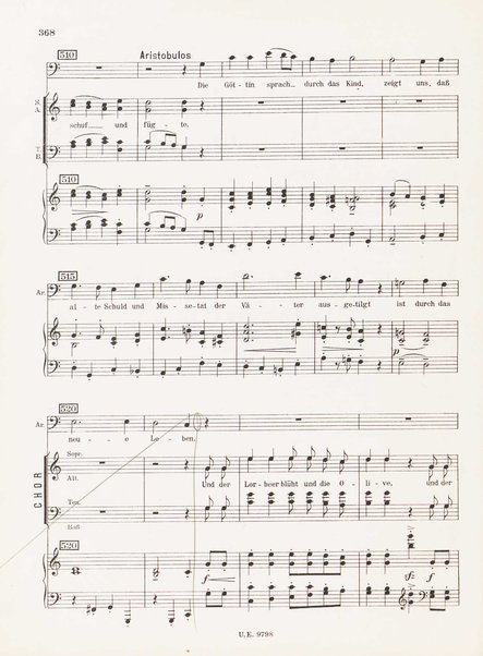 Leben des Orest : grosse Oper in funf Akten (Acht Bildern) : op. 60 (1928/29) / Ernst Krenek ; Klavierauszug mit Text vom Komponisten