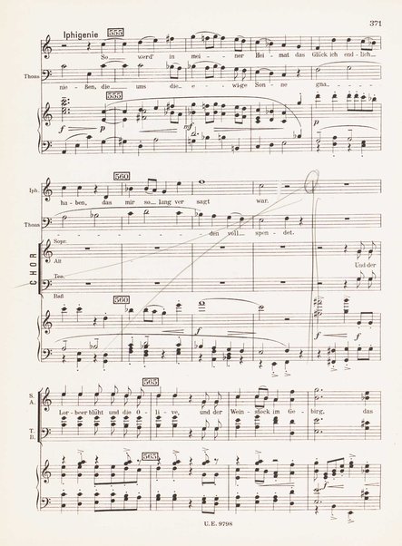 Leben des Orest : grosse Oper in funf Akten (Acht Bildern) : op. 60 (1928/29) / Ernst Krenek ; Klavierauszug mit Text vom Komponisten