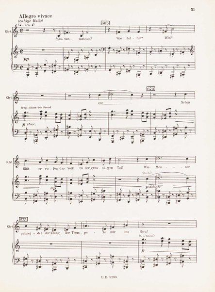 Leben des Orest : grosse Oper in funf Akten (Acht Bildern) : op. 60 (1928/29) / Ernst Krenek ; Klavierauszug mit Text vom Komponisten