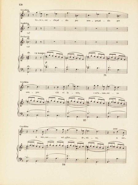 La buona figliola : Dramma giocoso in tre atti / di Polisseno Fegejo P. A. (Carlo Goldoni)