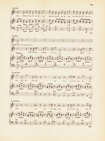 La buona figliola : Dramma giocoso in tre atti / di Polisseno Fegejo P. A. (Carlo Goldoni)