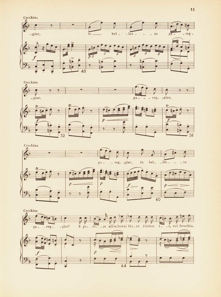 La buona figliola : Dramma giocoso in tre atti / di Polisseno Fegejo P. A. (Carlo Goldoni)