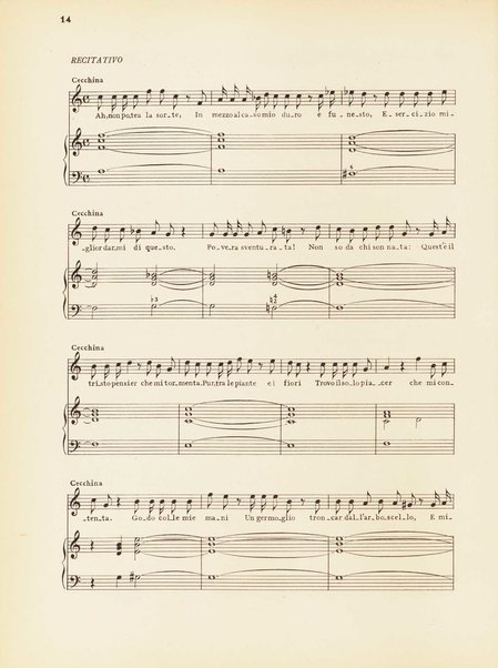 La buona figliola : Dramma giocoso in tre atti / di Polisseno Fegejo P. A. (Carlo Goldoni)