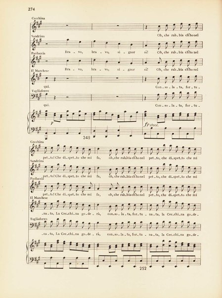 La buona figliola : Dramma giocoso in tre atti / di Polisseno Fegejo P. A. (Carlo Goldoni)