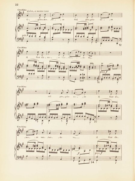 La buona figliola : Dramma giocoso in tre atti / di Polisseno Fegejo P. A. (Carlo Goldoni)