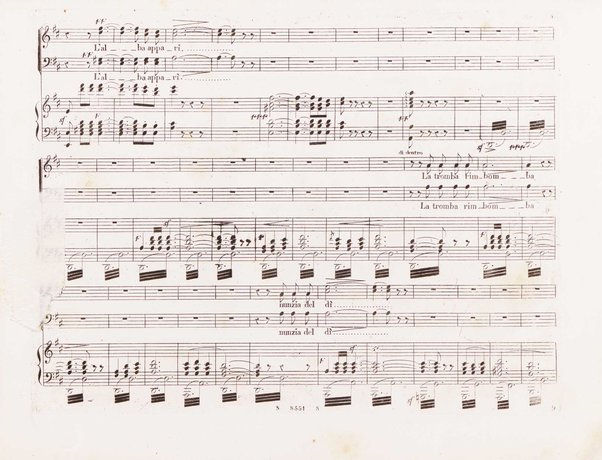 I Puritani : melodramma serio in tre atti del Conte Pepoli / musica del Cav. Vincenzo Bellini ; ridotta con accompagnamento di Piano-Forte dal maestro Tadolini