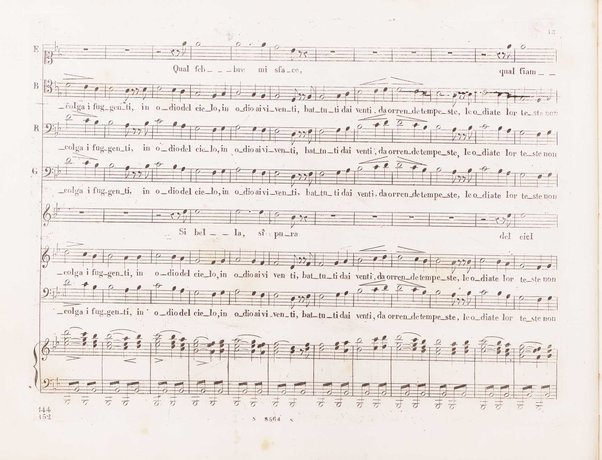 I Puritani : melodramma serio in tre atti del Conte Pepoli / musica del Cav. Vincenzo Bellini ; ridotta con accompagnamento di Piano-Forte dal maestro Tadolini