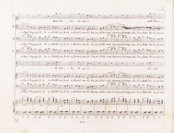 I Puritani : melodramma serio in tre atti del Conte Pepoli / musica del Cav. Vincenzo Bellini ; ridotta con accompagnamento di Piano-Forte dal maestro Tadolini