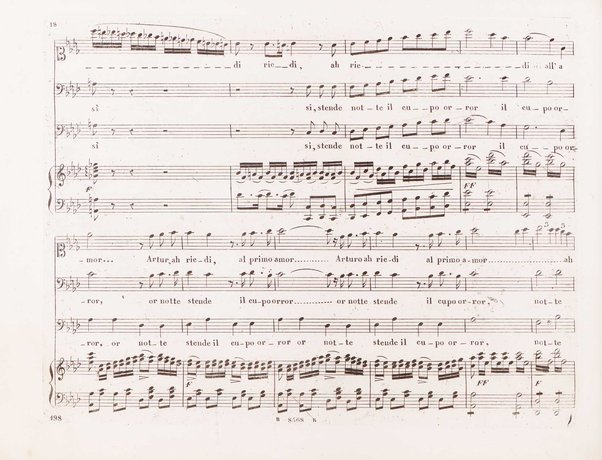 I Puritani : melodramma serio in tre atti del Conte Pepoli / musica del Cav. Vincenzo Bellini ; ridotta con accompagnamento di Piano-Forte dal maestro Tadolini