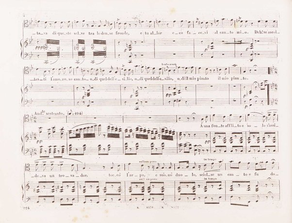 I Puritani : melodramma serio in tre atti del Conte Pepoli / musica del Cav. Vincenzo Bellini ; ridotta con accompagnamento di Piano-Forte dal maestro Tadolini